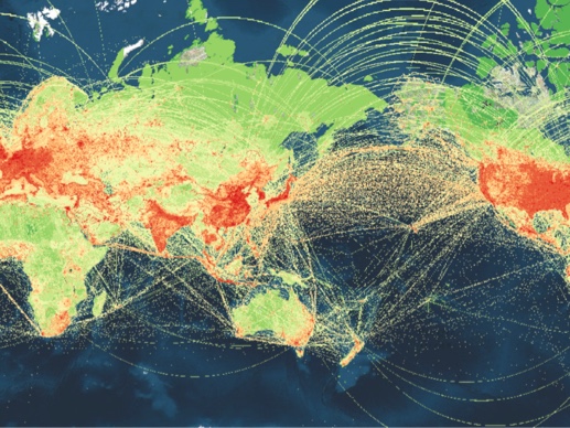 geospatial map